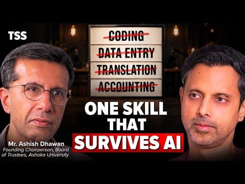 Ashoka University Founder Ashish Dhawan: What Matters When AI Can Do the Research